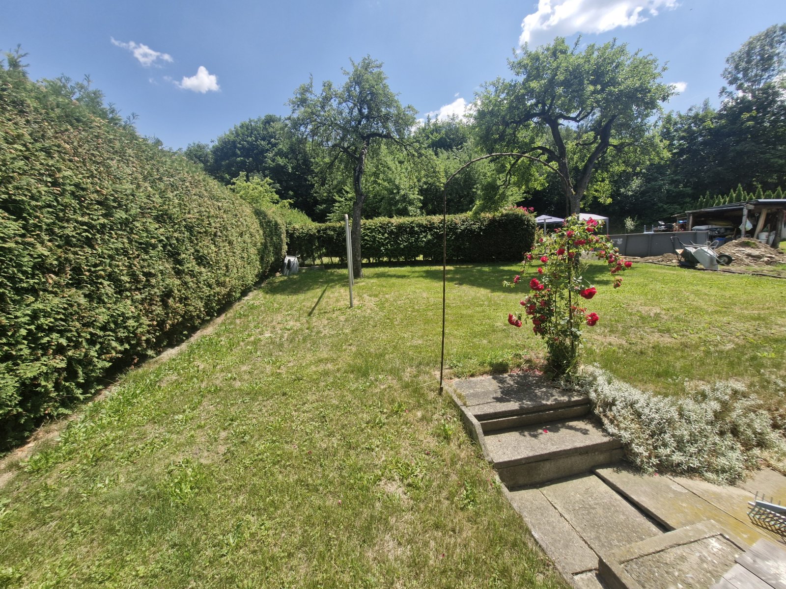 4 Zimmer Eigentumswohnung mit 768 m² Gartenfläche