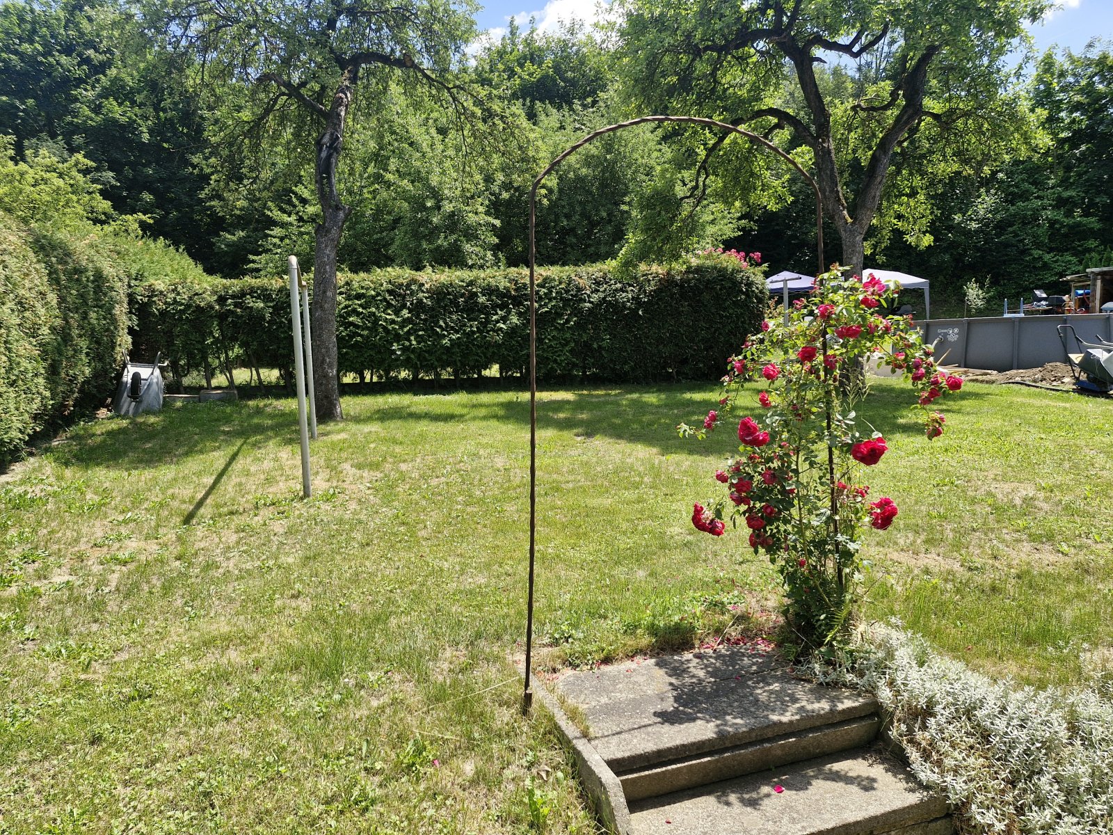 4 Zimmer Eigentumswohnung mit 768 m² Gartenfläche